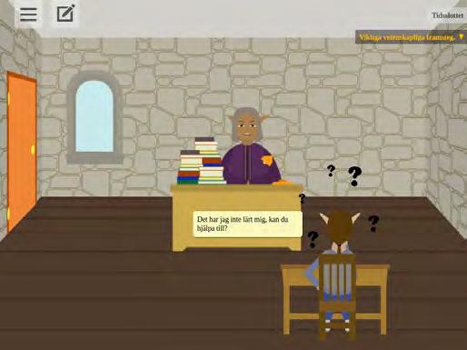 Therefore, occasionally, when the player enters a room, the TA asks the student a question (see figure 8) with multiple choice answers.