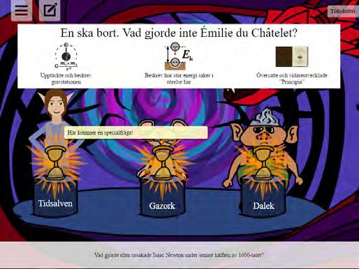 usually not allowed to progress to the test at Chronos o ce unless the correcting machine in the learning activities confirms enough correct answers.