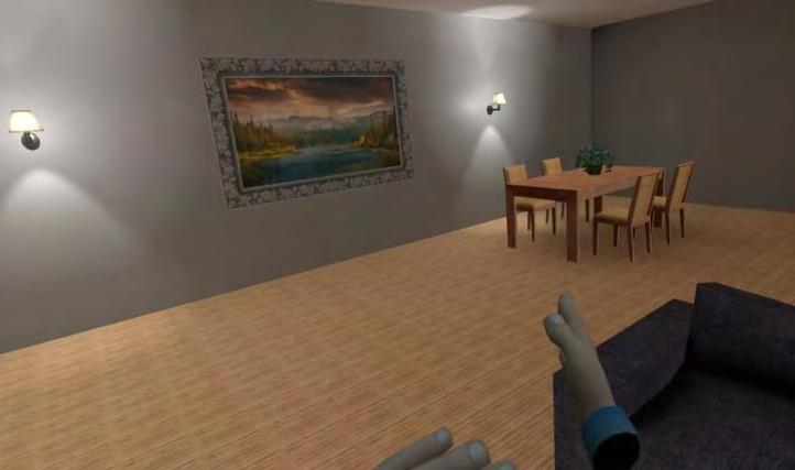This informal test verified the usefulness of the interactive gestures obtained in the first user observation, but also made the difficulties with visualizing object specific choices and presenting