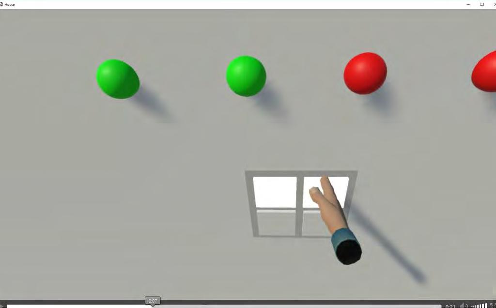 Appendix J: Test of implemented VR models, Training Environment Figure