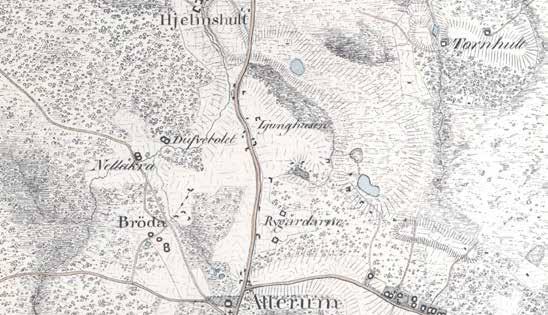 Skånska rekognosceringskartan är från början av 1800-talet (1812-1820).