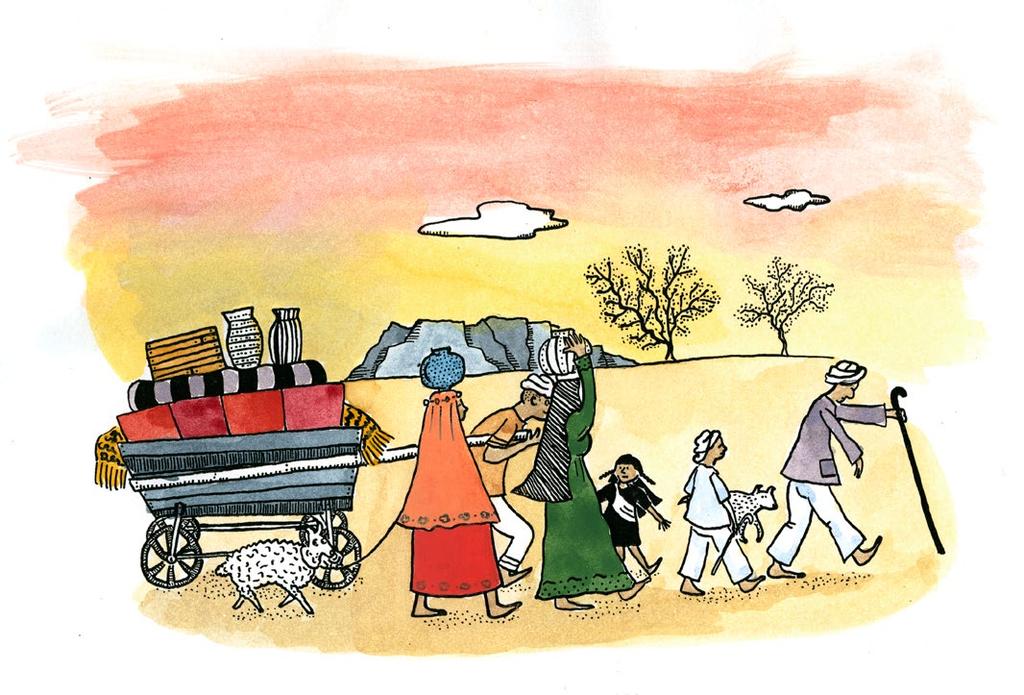 Romerna lämnar Indien Romer ute i Europa En gång för länge sedan fanns det en folkgrupp som levde i vad som idag är nordvästra Indien.