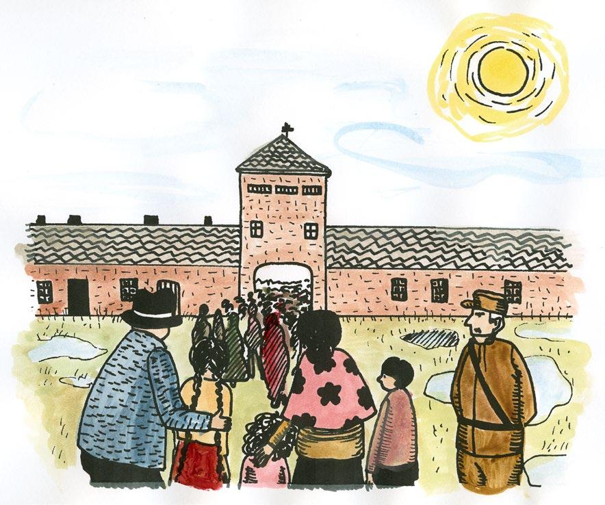 Holocaust-Förintelsen Nationaldag och flagga Miljontals människor i Europa mördades under andra världskriget.