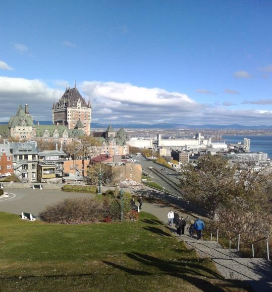 Quebec är en mycket vacker stad,