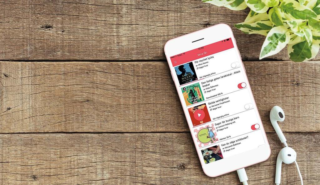 Det digitala biblioteket På bibliotekets webbplats kan du ladda ner e-böcker, strömma filmer och ljudböcker, få koll på dina lån och inspireras av