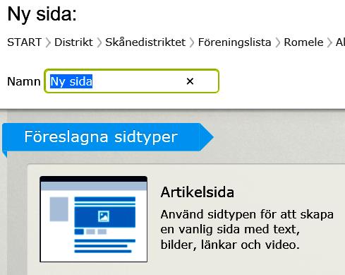 nedanstående meny kommer upp: Om plustecknet finns framför varje flik så är flikarna en huvudflik.