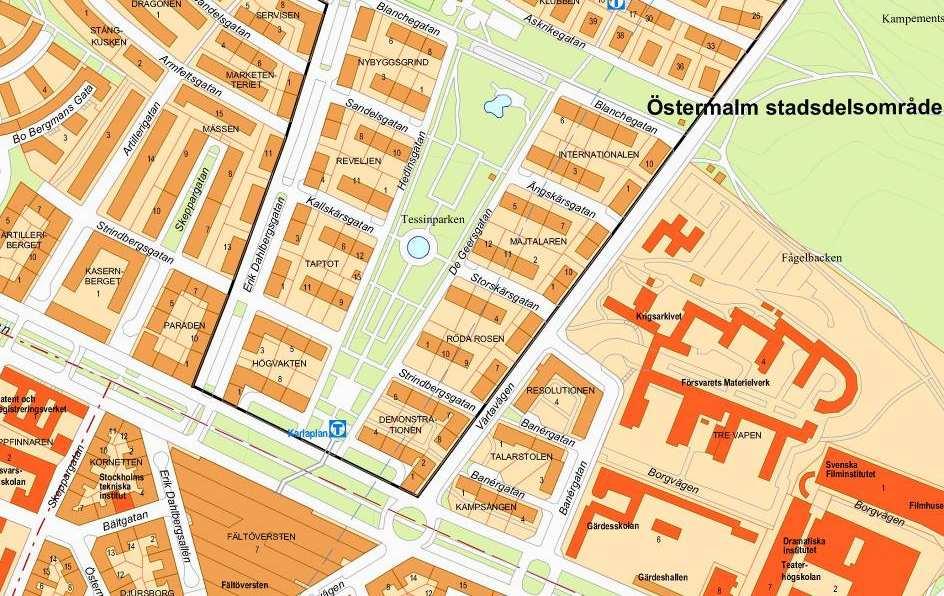 Inom en nationalstadspark får ny bebyggelse och nya anläggningar komma till stånd och andra åtgärder vidtas endast om det kan ske utan intrång i parklandskap eller naturmiljö och utan att det