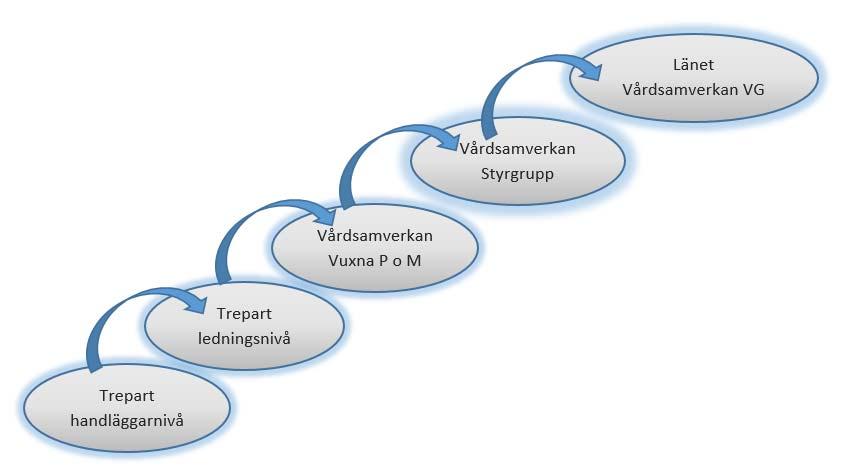 Fokusområden Samverkanssvårigheter - Modell för hantering av samverkanssvårigheter är framtagen - Stöd framtaget för kostnadsfördelning