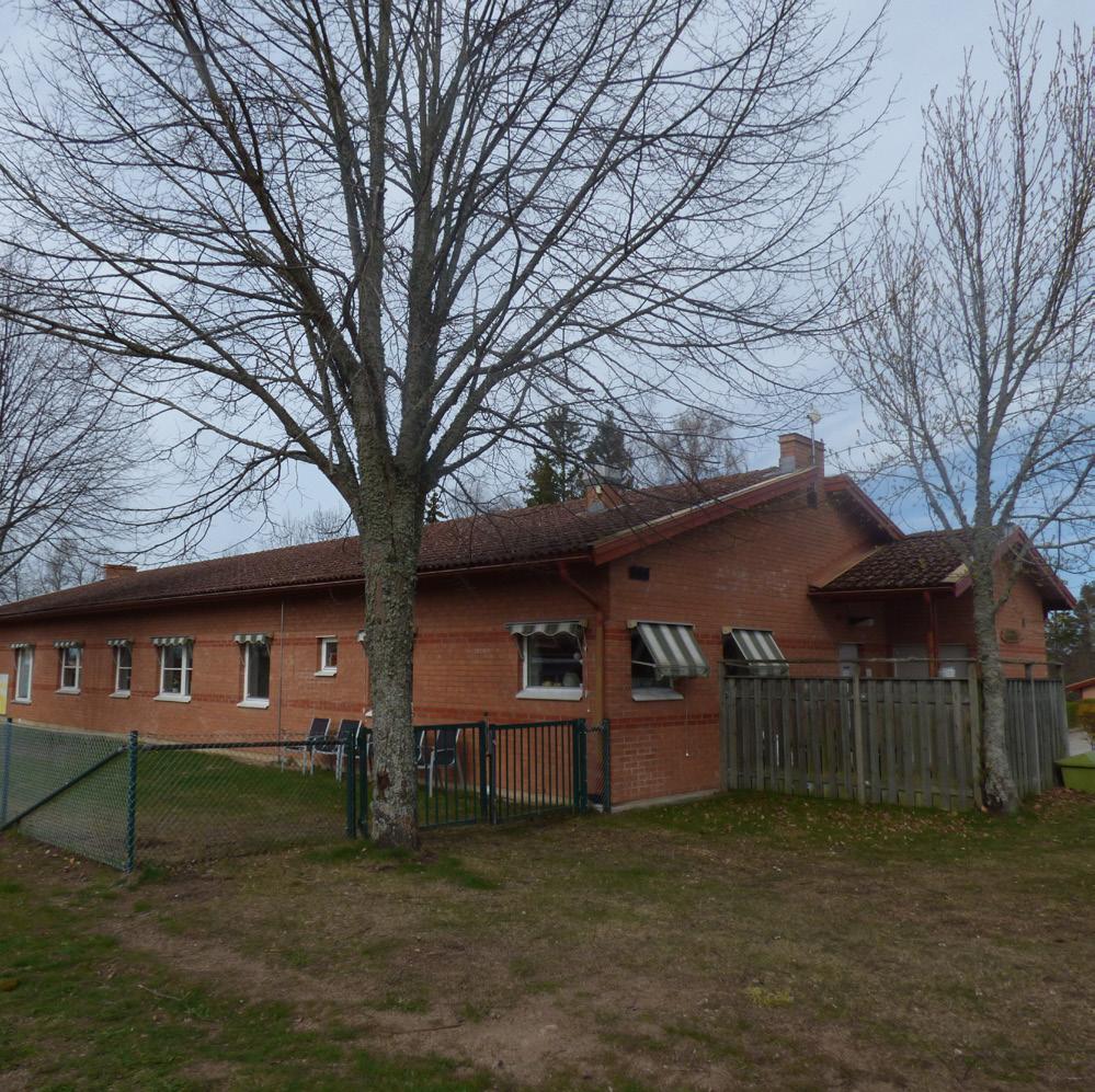 2. Planens utformning BEBYGGELSE OCH GESTALTNING Befintlig bebyggelse Inom planområdet utgör förskolan Vävaren den enda bebyggelsen.