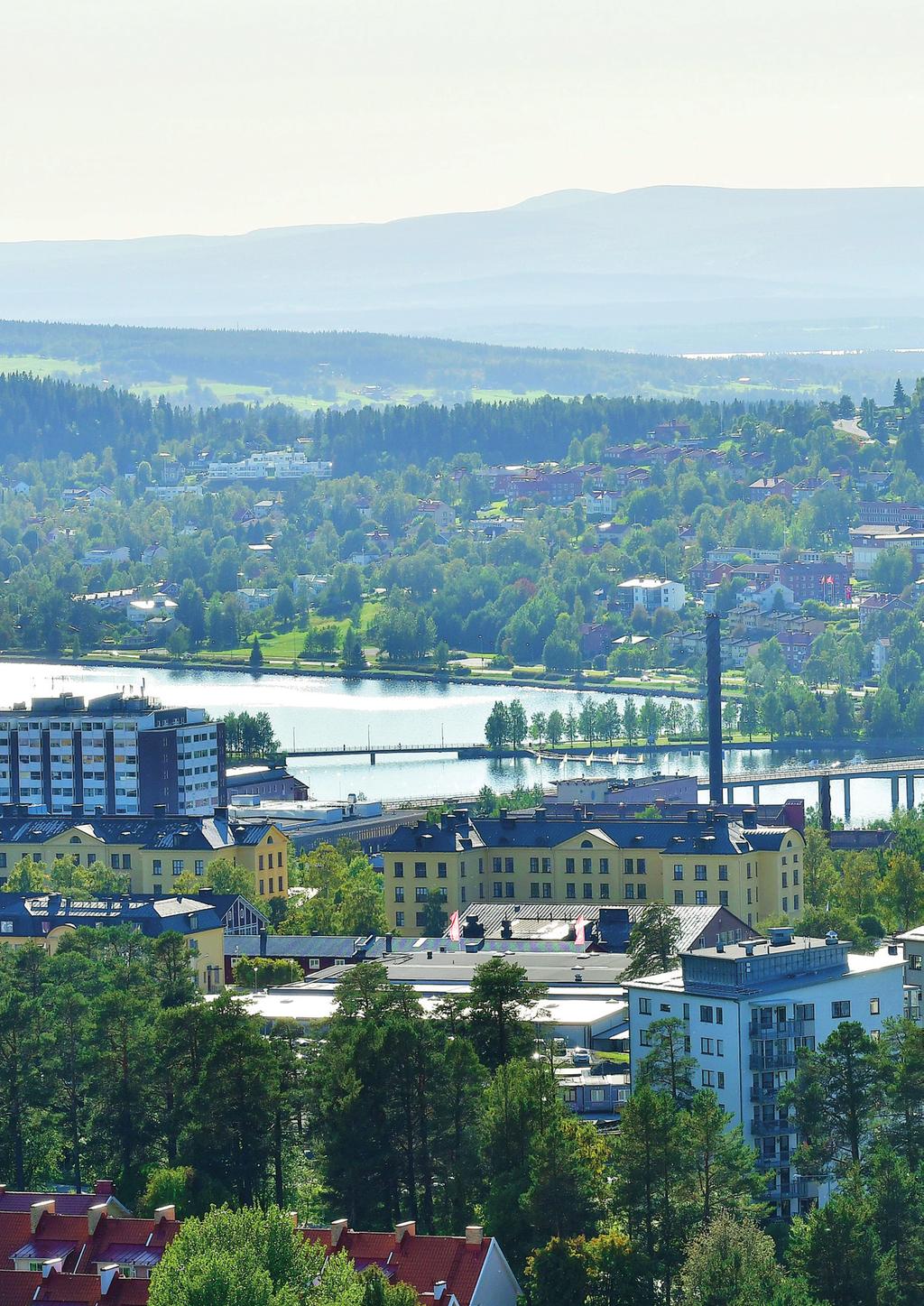 Tallåsenområdet är centralt beläget och bjuder på en unik