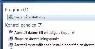 Det står vid återställ ningspunkten om den är skapad av Patch My PC 7.