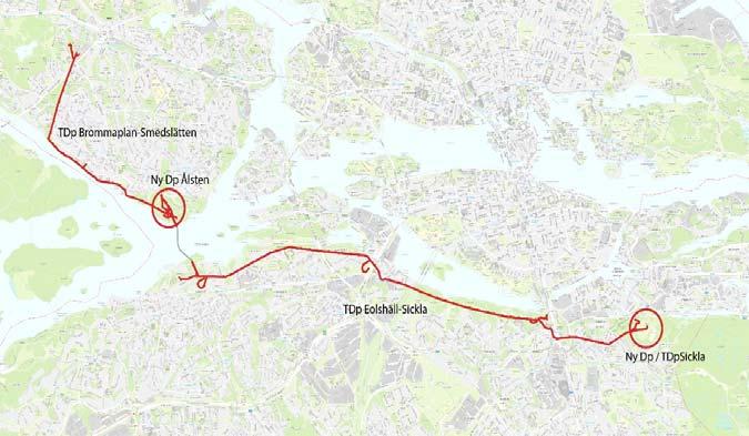 12 Planläggning SFA Ändring av 58 detaljplaner tunnel.