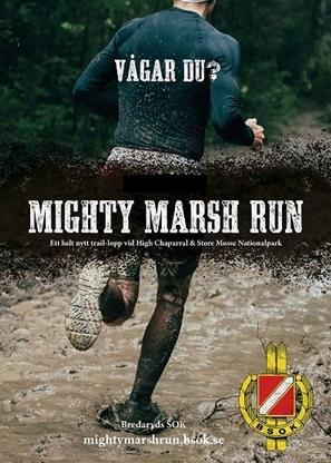 Söndag, PM Mighty Marsh Run, Gemensam Start kl.12:00. Traillopp i tuff och obanad terräng Bansträckning: En variationsrik trailbana med såväl lättlöpta partier som riktigt tuffa utmaningar.