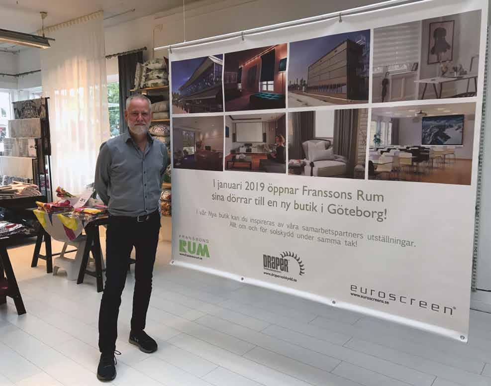 NY BUTIK PÅ GÅNG. Stefan Fransson ja just det, Franssons Rum i Kålltorp gör sig i höst redo för att flytta in i nya lokaler efter årsskiftet.
