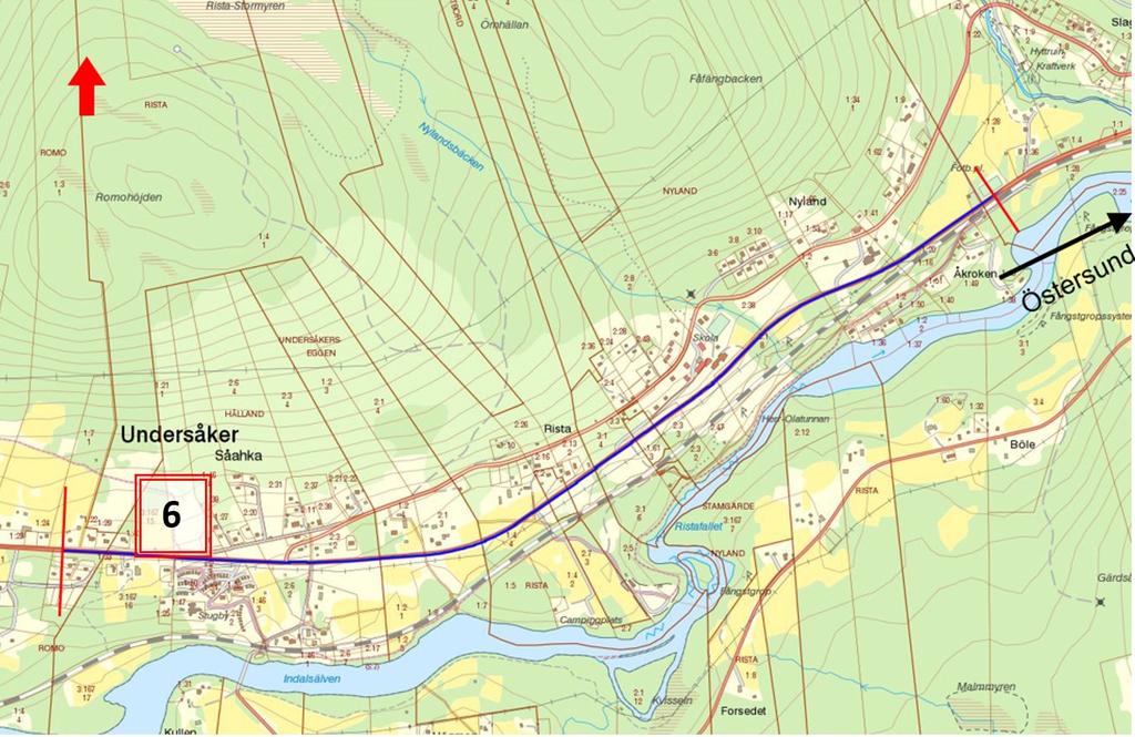 6. Slagsåvägen (väg 695) /