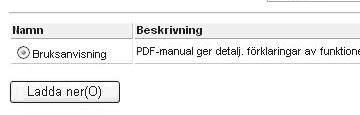 Firefox: 2,0 eller senare (Windows ) Safari: 1,5 eller senare (Macintosh) Webbsidan visas.