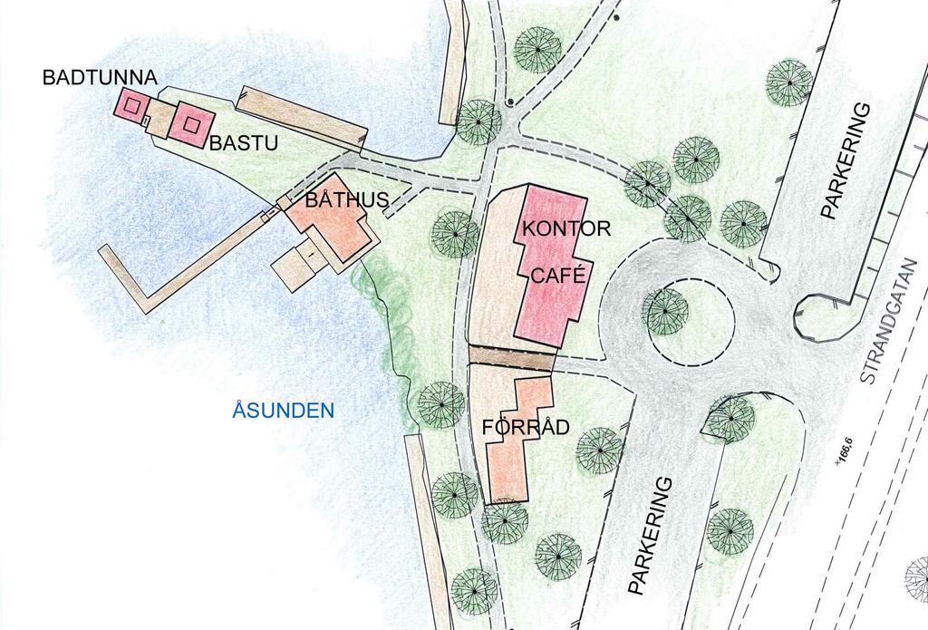 4 Illustration Kulturhistoriskt värdefulla miljöer och byggnader. Inom planområdet finns inga kulturhistoriskt värdefulla byggnader. Hela området ligger dock inom riksintresse för kulturmiljön.