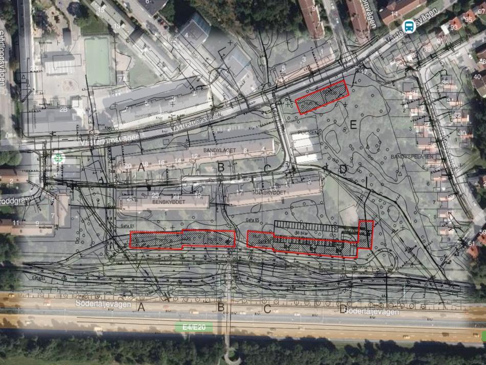 Sida 12 (23) 3.6 Översiktlig beskrivning av planerad markanvändning På fastigheten planeras att uppföras byggnader för bostadsändamål, samt tillhörande byggnad för avfallshantering.