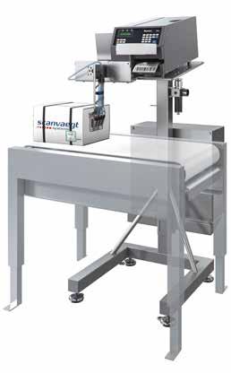 KOLLIMÄRKNING Scanvaegt SVA90 og SVA180 Scanvaegt SVA90 och SVA180 är robusta, effektiva applikatorsystem för automatisk märkning av kartonger, lådor, plastlådor och liknande, där etiketten