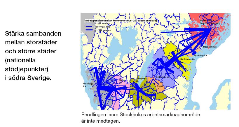 Nyckelfrågan: Ska järnvägens andel av transportarbetet minska eller öka där transportarbetet idag