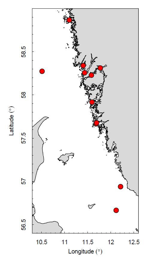 Monitoring programs West coast Monthly