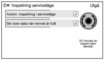 . Växellådans tillstånd (aktuell växel): Samma som Sport.