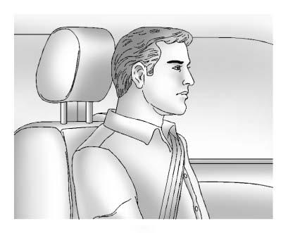 Nackstöd Om bilen har basstolar har framsätets stolar justerbara nackskydd på de yttre sittplatserna.