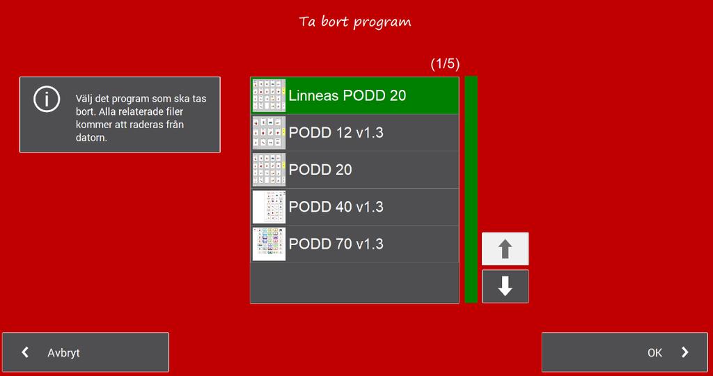 När programmet är färdigkopierat visas ett meddelande där det står var installationsfilen har sparats. 6.7.