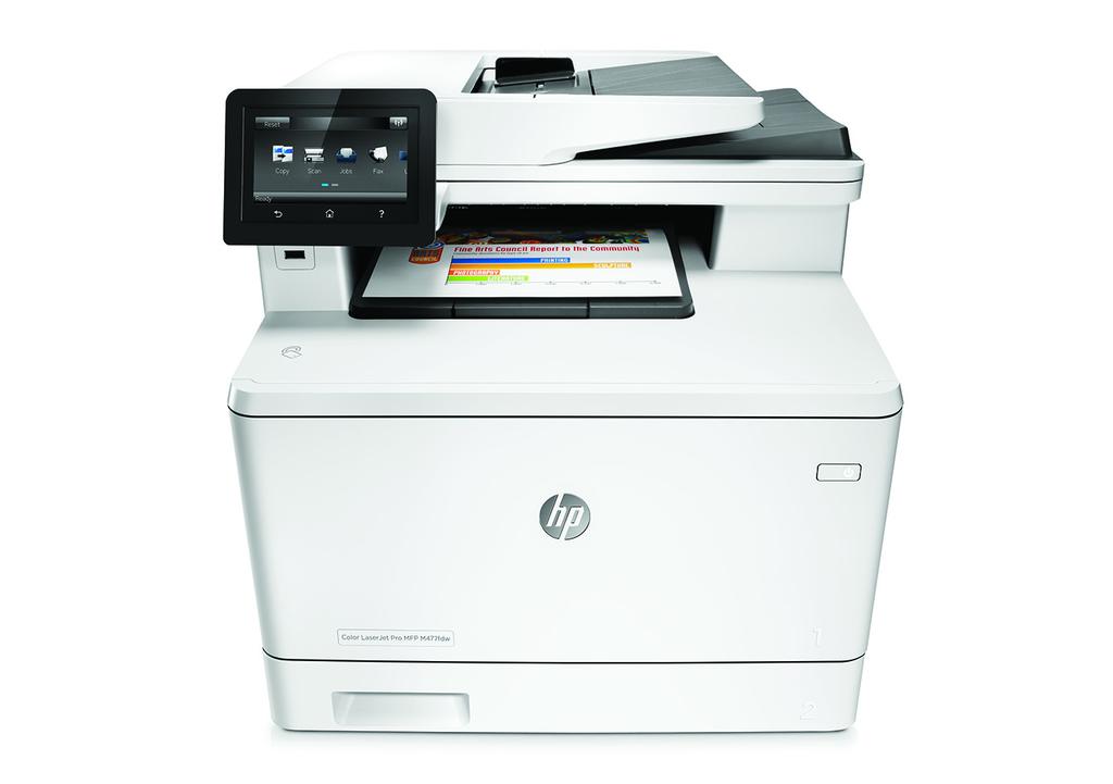 Datablad HP Color LaserJet Pro MFP M477- serien Otrolig hastighet. Solid säkerhet.