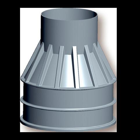 KOMBI KABELBRUNNAR Formsprutade kabelbrunnar av polyeten, standard EN124.