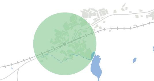 Södertälje tätort I Södertäljes stadskärna är förtätningspotentialen relativt liten, men det finns stora möjligheter att utvidga stadskärnan och samtidigt binda samman den med närliggande stadsdelar.