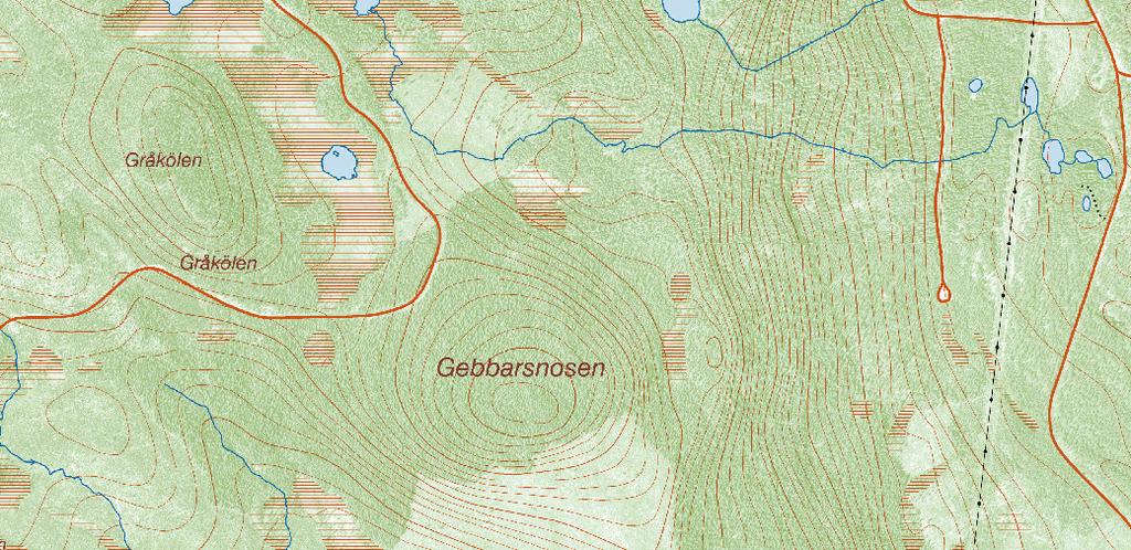 5 Bakgrundskarta: Fastighetskartan Skala 1:10 000 0 100 200 400 600 800 1 000 Meter