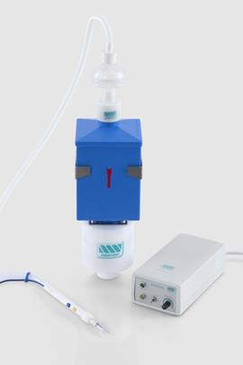 Avsedd användning Medicvents autostartbox med av/på-ventil är avsedd att reglera utsug för luftburna torra föroreningar, exempelvis diatermirök.
