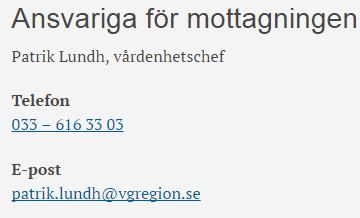 2018-12-18 18692 7 (13) Skriv ut e-postadressen, till exempel anna.hagborg@vgregion.se. Skriv E-post före adressen.