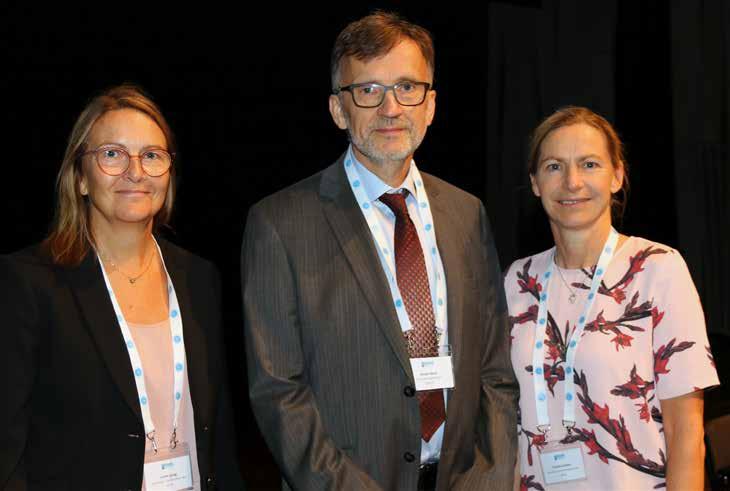 REUMADAGARNA 2018 Per Lundblad Lotta Ljung, Johan Back och Cecilia Carlens. Reumadagarna 2018 Årets upplaga av SRFs stora årliga möte Reumadagarna gavs i Uppsala fr.o.m. onsdagen den 19:e september t.