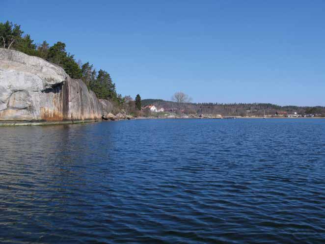 Arkeologiskt underlag 65 Figur 43. Skutevik inom område Mollö. Foto Marie Jonsson, Bohusläns museum.