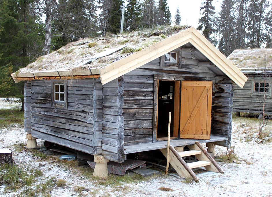 Ankarede kyrkstad Restaurering av härbre, 2013 Stora Blåsjön 2:30, Frostvikens