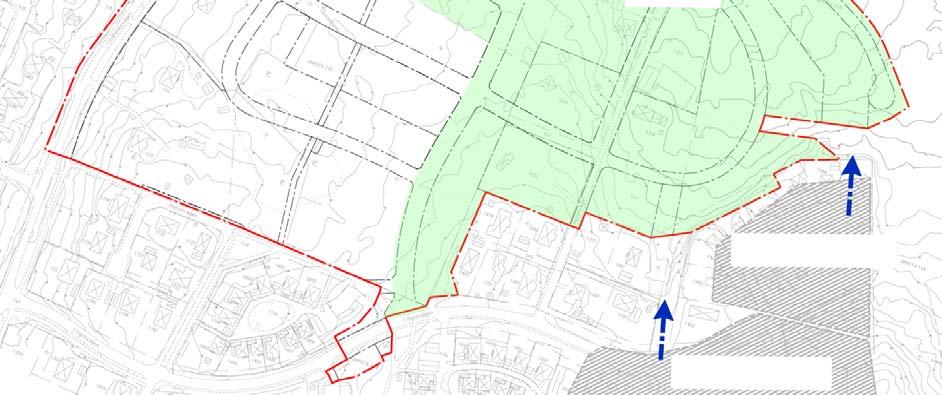 För mer detaljerad översikt av förprojekterad systemlösning, se bilaga 1 Dagvattenplan W 01 1 101 samt bilaga 2 VA plan R 50 1 101 (Marktema 17). Figur 2.