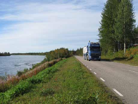 3. Hela sträckan Kaunisvaara Svappavaara Landskapet i stort Vägen mellan Kaunisvaara och Svappavaara går genom Norrbottens inland från Tornedalen nära finska gränsen i öster till utlöparna av