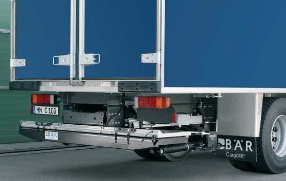 BC 1500 R21 Den ekonomiska Europén BC 1500 R21 är en ytterst mångsidig Cargolift för lastbilar med en tillåten totalvikt på mellan 8,6 t och 18,0 t och med en rad olika typer av skåp.