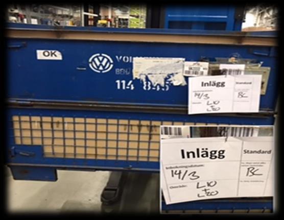 gods utan spärrlager som ställs på uppställningsytor och det kommer att beskrivas längre fram i rapporten.