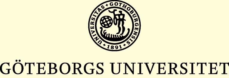 Allmän studieplan för konstnärlig utbildning på forskarnivå i digital gestaltning vid Göteborgs universitet 1.