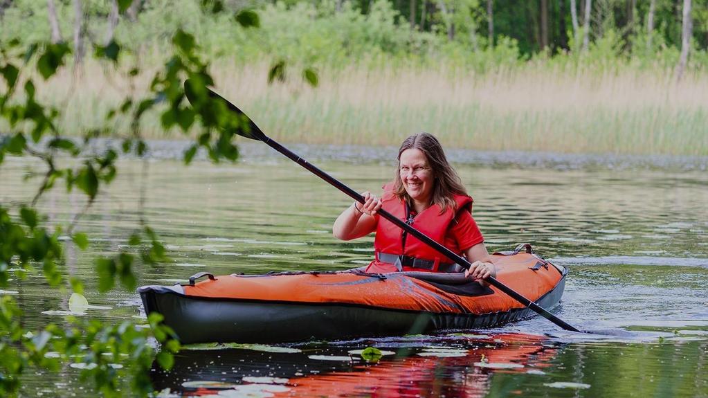 NÄRA TILL NATUREN 50% av kommunens yta