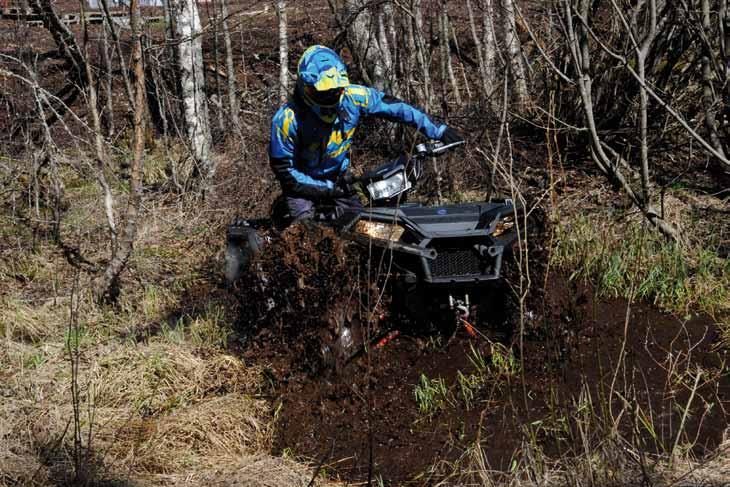 provkörning polaris sportsman Xp 1000 Trots