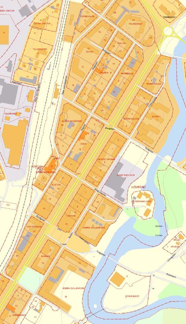 Tranås kommun Detaljplan för Norrmalm 12 och del av Lövstad 2:1, (Tranåskvarnsgatan), Tranås stad Upprättad i juni 2011 av Plan- och byggavdelningen