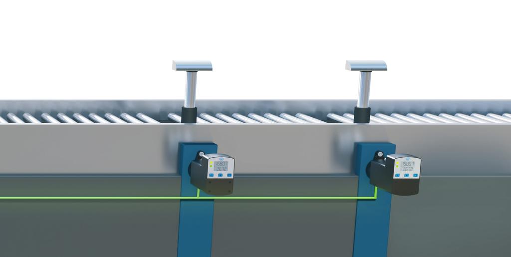 DriveLine Automatisk formatomställning Kompakta roterande ställdon Roterande ställdon styrda via fältbus passar utmärkt i applikationer som kräver frekventa omställningar i kombination med högt