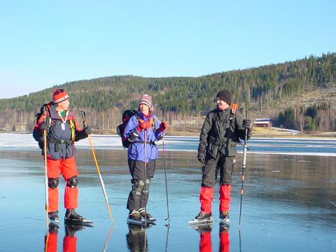 Turrapport 050227: Rottnen med turbulensstråk@vänerskridsko Friluftsfrämjandet Arvika Långfärdsskridsko Sunne Turrapport: Rottnen med turbulensstråk 27/2-05 Tyvärr strul med utlysningen.