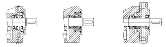 tätning typ 2 NBR = tätning typ 1 NBR = tätning typ 19 Tätningsmaterial: PTFE = tätning typ 3 FKM = tätning typ 2 FKM = tätning typ 7 NBR = tätning typ 19 EPDM = tätning typ 9 PTFE = tätning typ 3