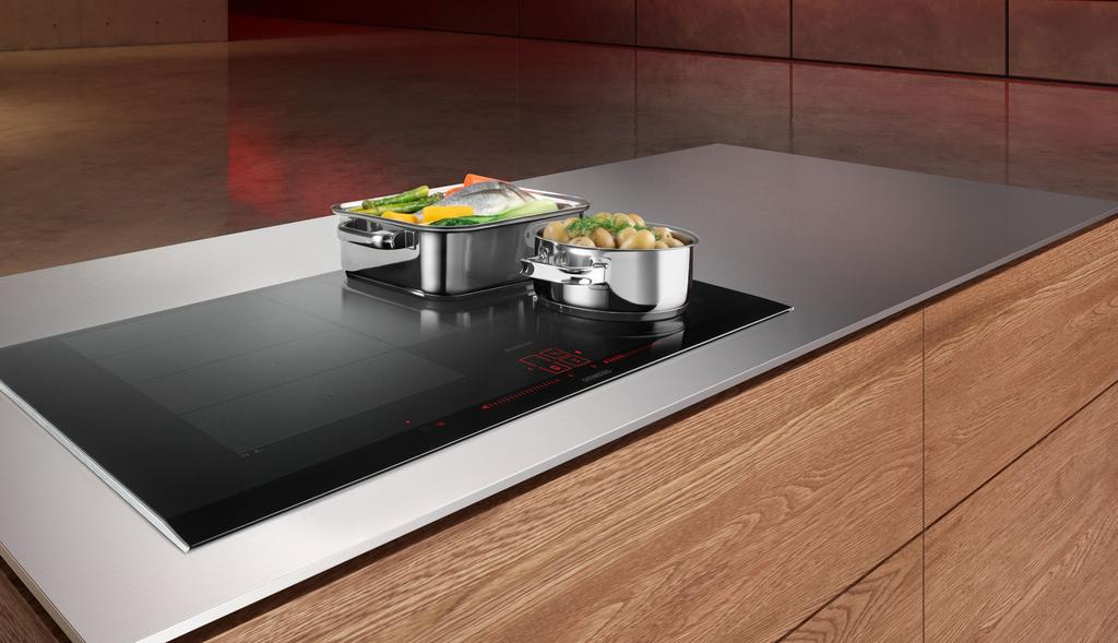 Nya flexinduction upplev smartare matlagning.