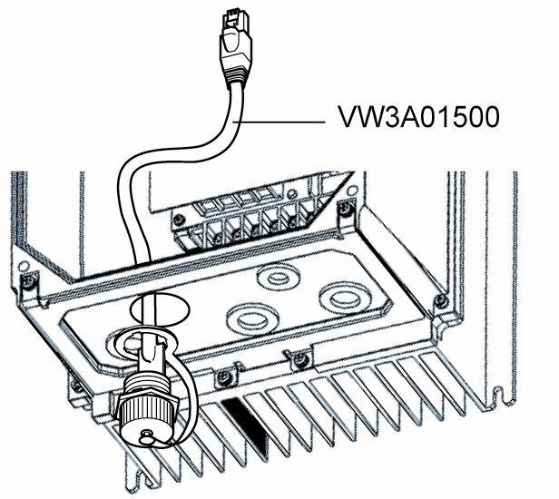 Användning av RJ45-kontakt